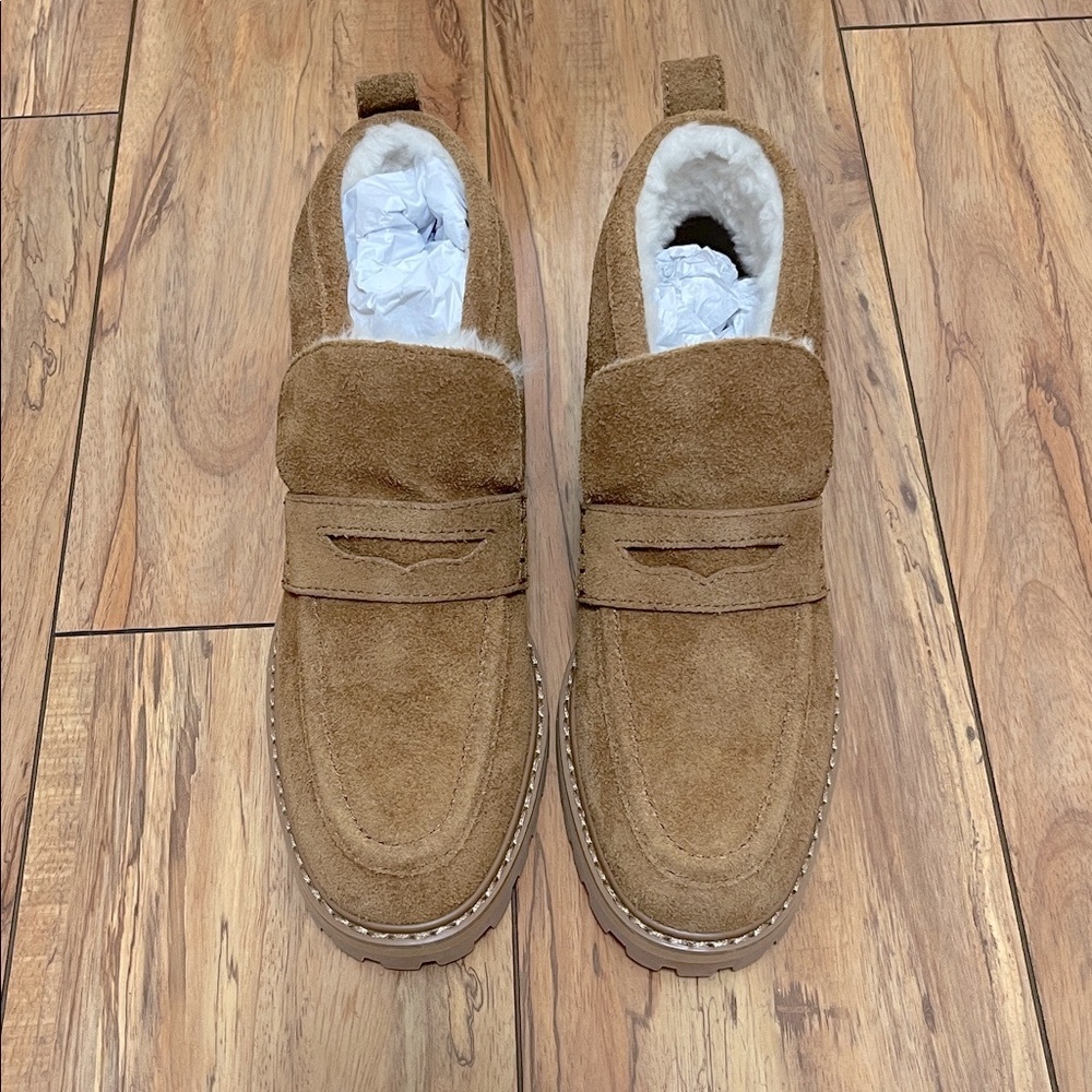 NIB Madewell The Ryder Ankle Boot in Warm Chestnut - Picture 5 of 10